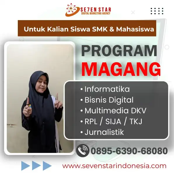 WA 0895-6390-68080, Daftar Magang Bisnis Digital di Kediri Mudah dan Cepat