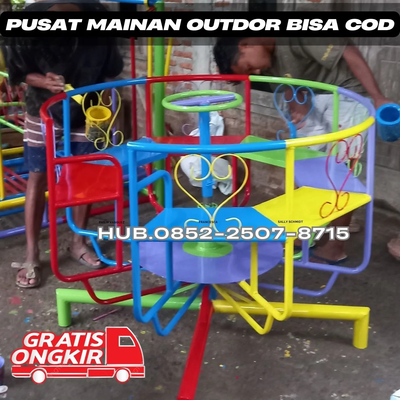 Desain Perostan Custom Dan Mainan Tk Ayunan Kec Padang Lumajang