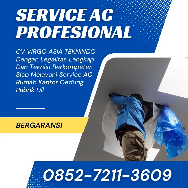 Jasa Service AC Gunung Sahilan 0852-7211-3609