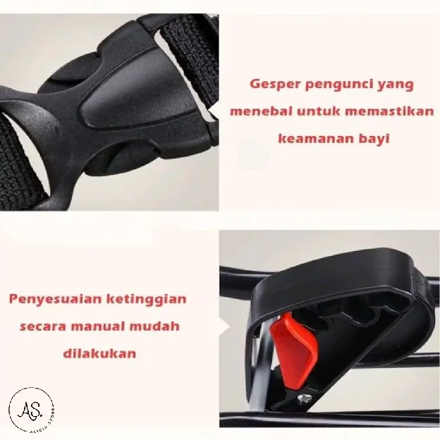 Kursi Ayunan Bayi Lipat Bayi Bouncer Tempat Tidur Bayi Goyang