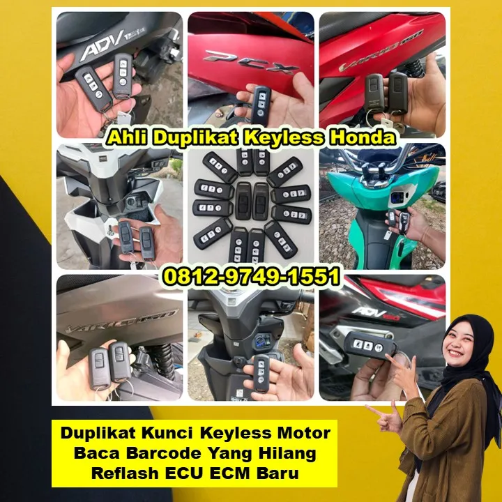 0812-9749-1551(WA), Ahli Duplikat Keyless Murah Honda Pcx Adv Vario Scoopy Cibeureum Kuningan