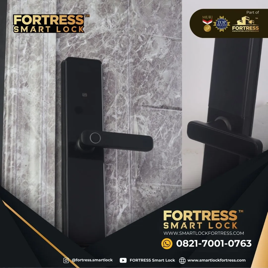 (FORTRESS) Smart Lock Door Face Di Palu