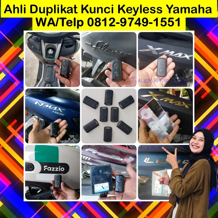 0812-9749-1551Ahli Kunci Keyless Yamaha Nmax Xmax Aerox Lexi Freego Indramayu