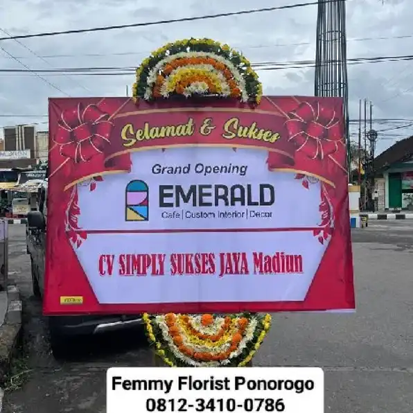 Toko Bunga di Ponorogo 0812-3410-0786 Femmy Florist