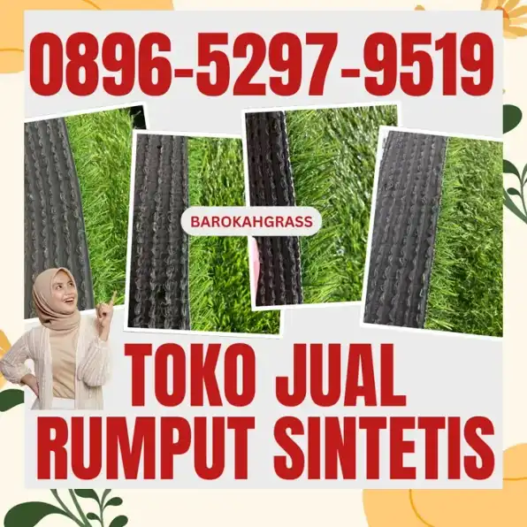 0896-5297-9519 (Bu Diana), Toko Rumput Sintetis Mataram Kempo