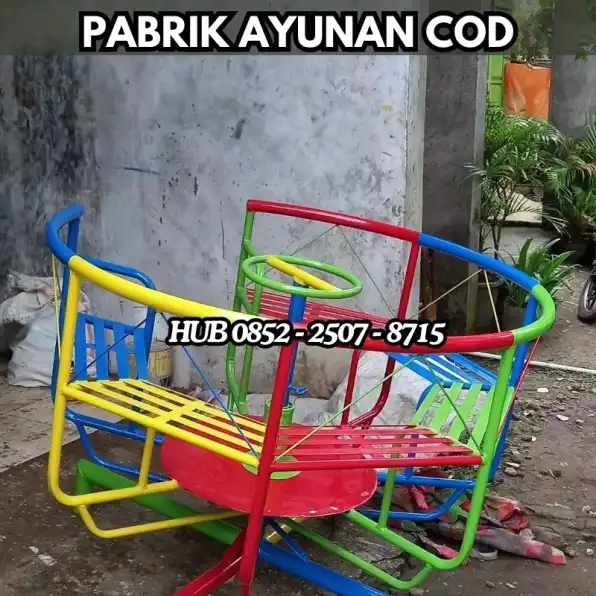 Hub 0852-2507-8715 PRODUKSI !! Ayunan Besi Dan Jungkat Jungkit Kec Bangsri Jepara Bayar COD Free Ongkir