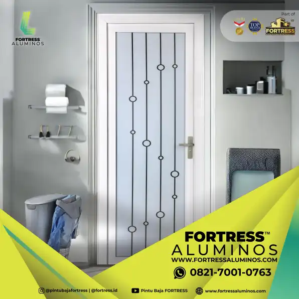 ELEGAN..!! WA 0821 7001 0763 (ALUMINOS) Pintu Aluminium Putih Di Kapuas Hulu