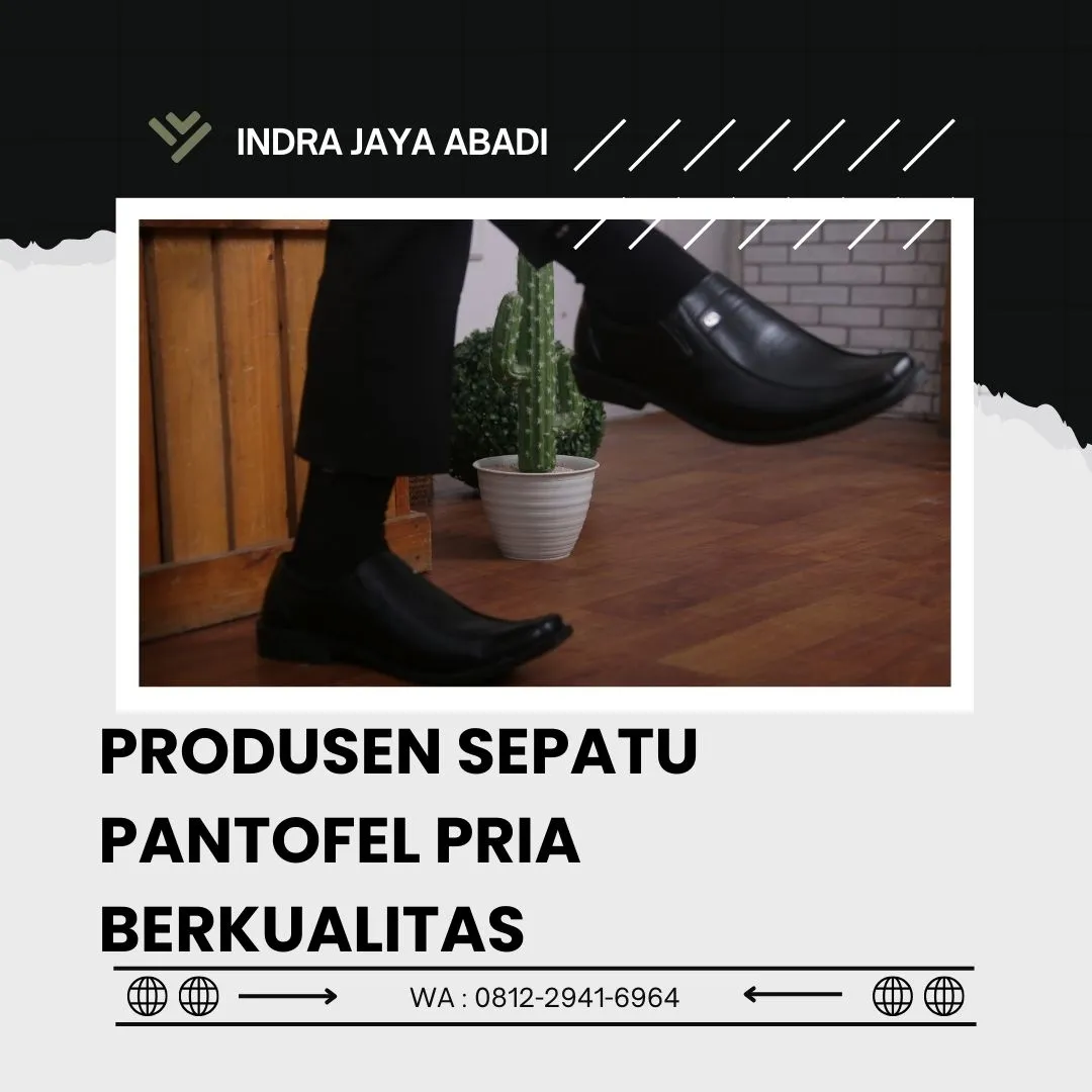 Pusat Sepatu Pantofel Pria Berkualitas Way Kanan,Lampung