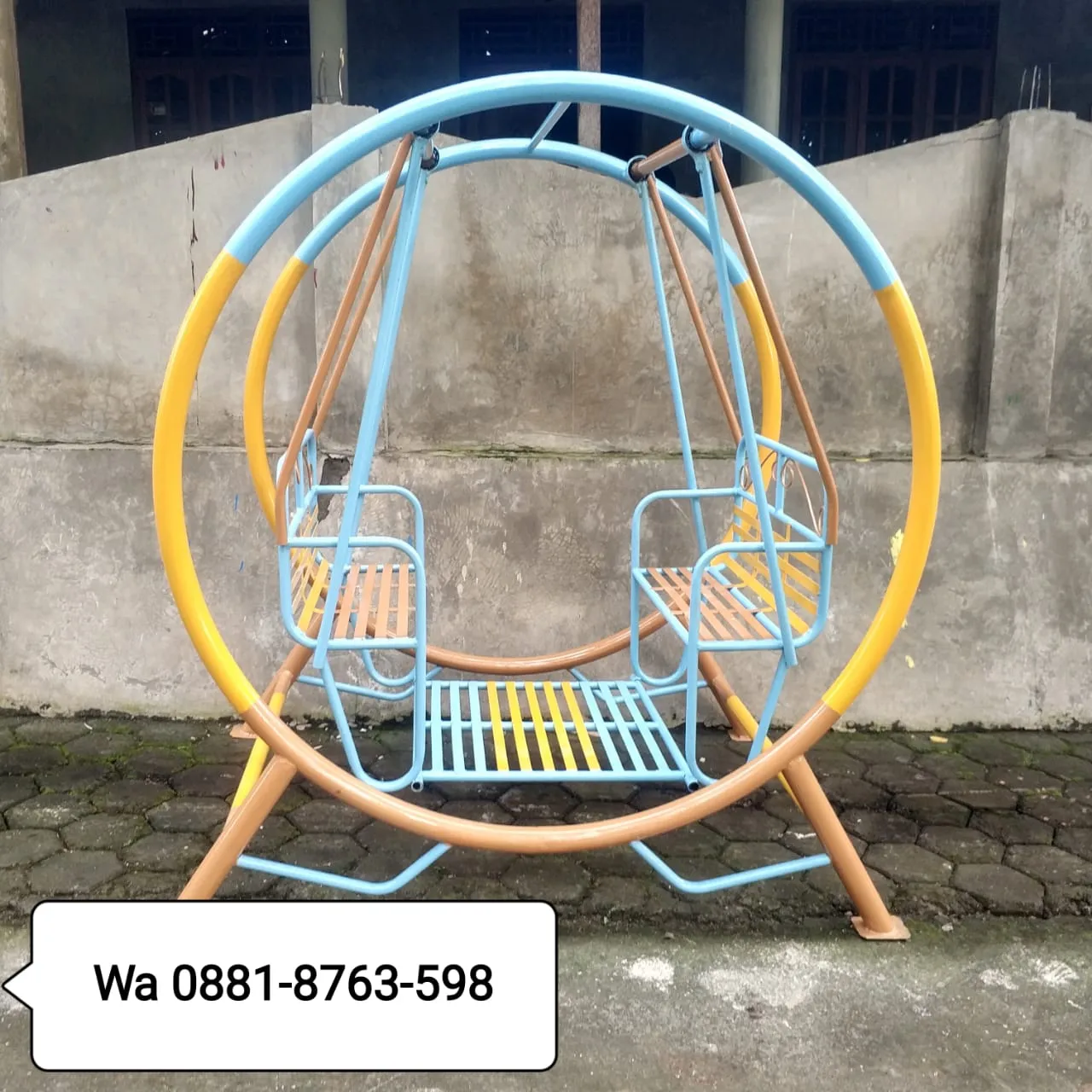 Perngrajin Ayunan Besi Taman dan Jungkat-jungkit di Ciputat Tangerang