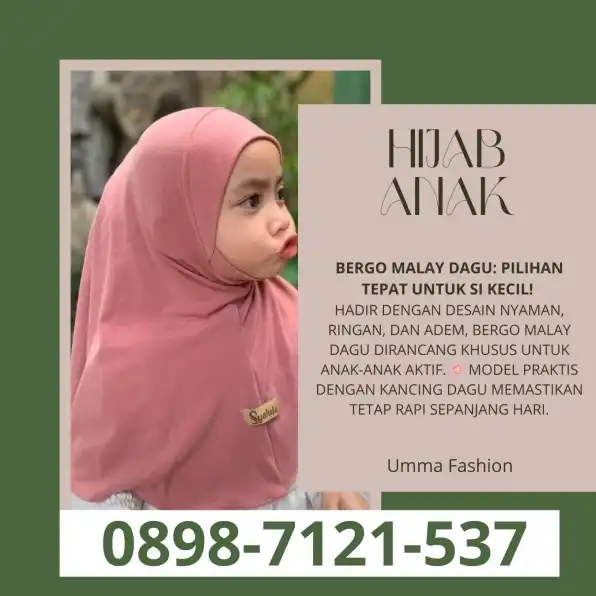 0898-7121-537 Kerudung Anak Sd |Umma Fashion| di Dunguscariang Bandung