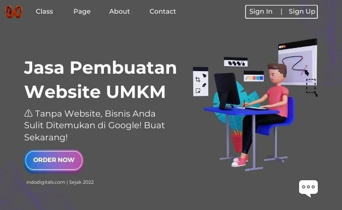 Murah dan Ngebut Mulai Rp.150K Jasa Pembuatan Website Umkm Jawa Timur