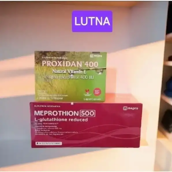 BUNDLING MEPROTHION 500MG L-Glutathion + PROXIDAN PERBOX