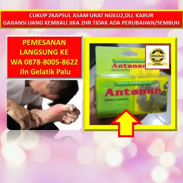 0878-8005-8622 Obat Asam Urat Kaki Bengkak Dan Nyeri Di Kota Palu