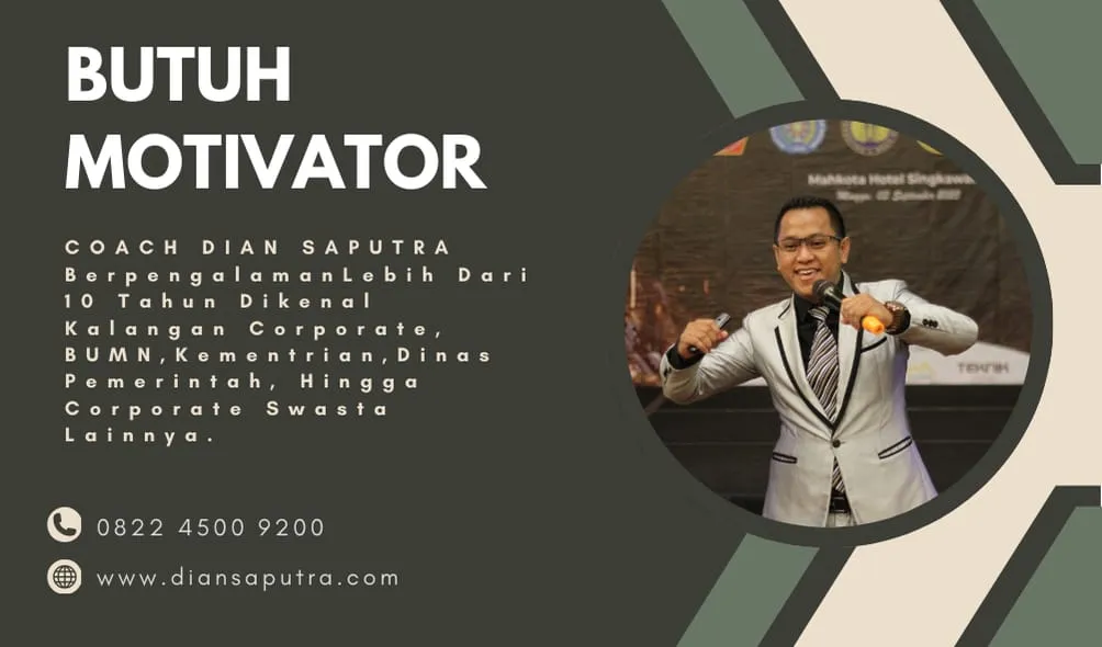 Motivator Gresik, Terpercaya & Solutif, Dian Saputra