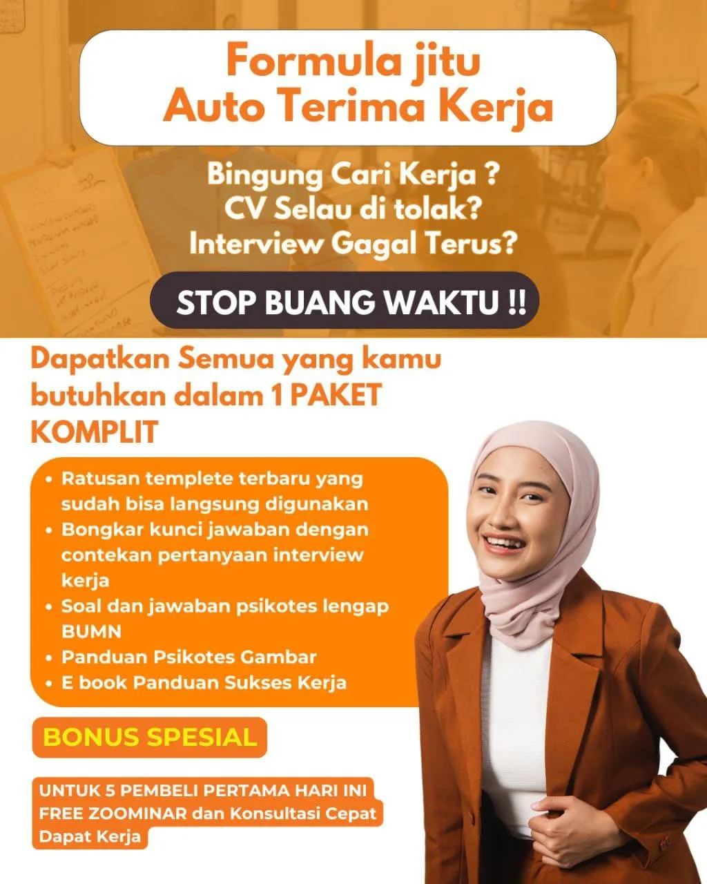 Paket Dasar Persiapan Kerja