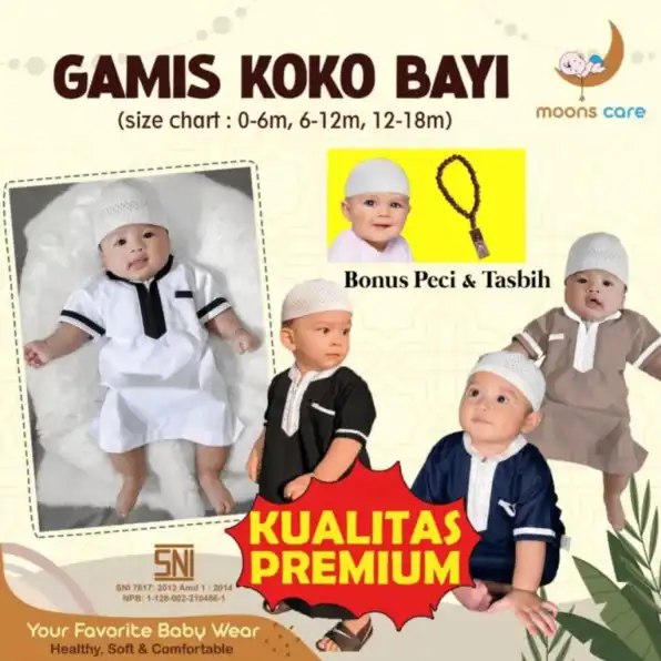 Sale !! 085269040611, Jual Baju Gamis Koko Bayi di Makassar