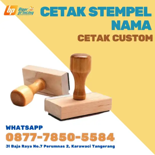 BIKIN STEMPEL NAMA