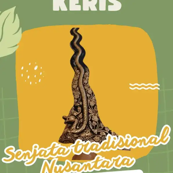 Keris Bali Pamor Madu Alat Spiritual  Tabanan Banjarmasin Kerajinan Keris