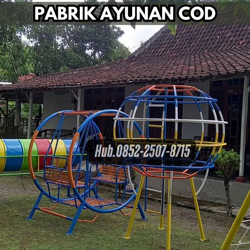 Desain ayunan besi minimalis terbaru Dan Mainan Panjat Tali Kec Paseh Sumedang