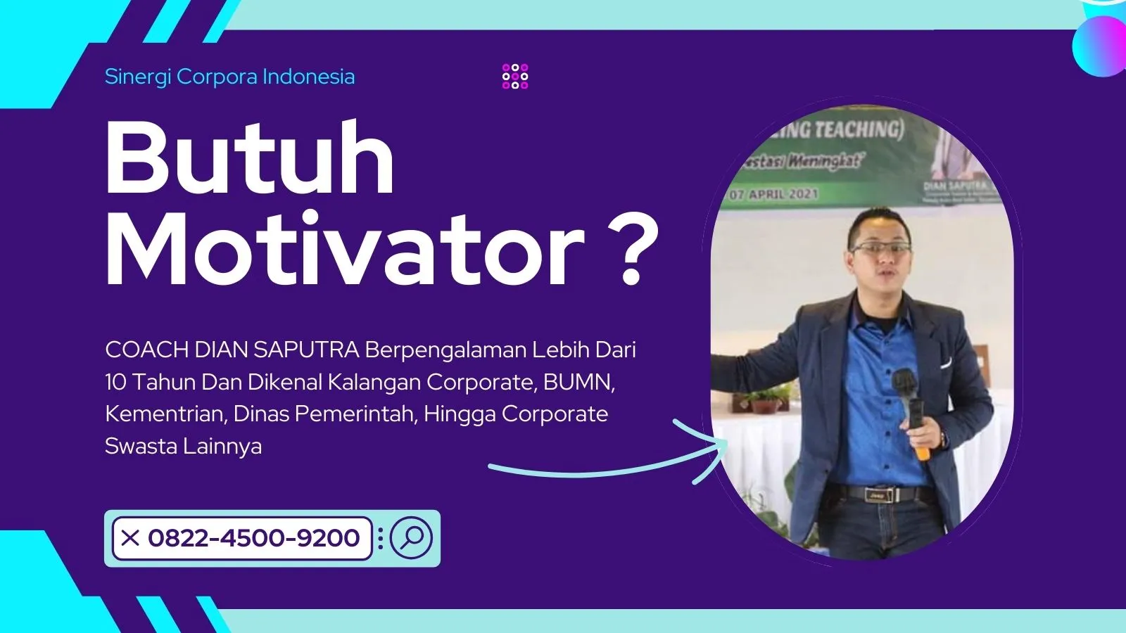 Trainer Dari Pemalang, Terpercaya & Solutif, Dian Saputra