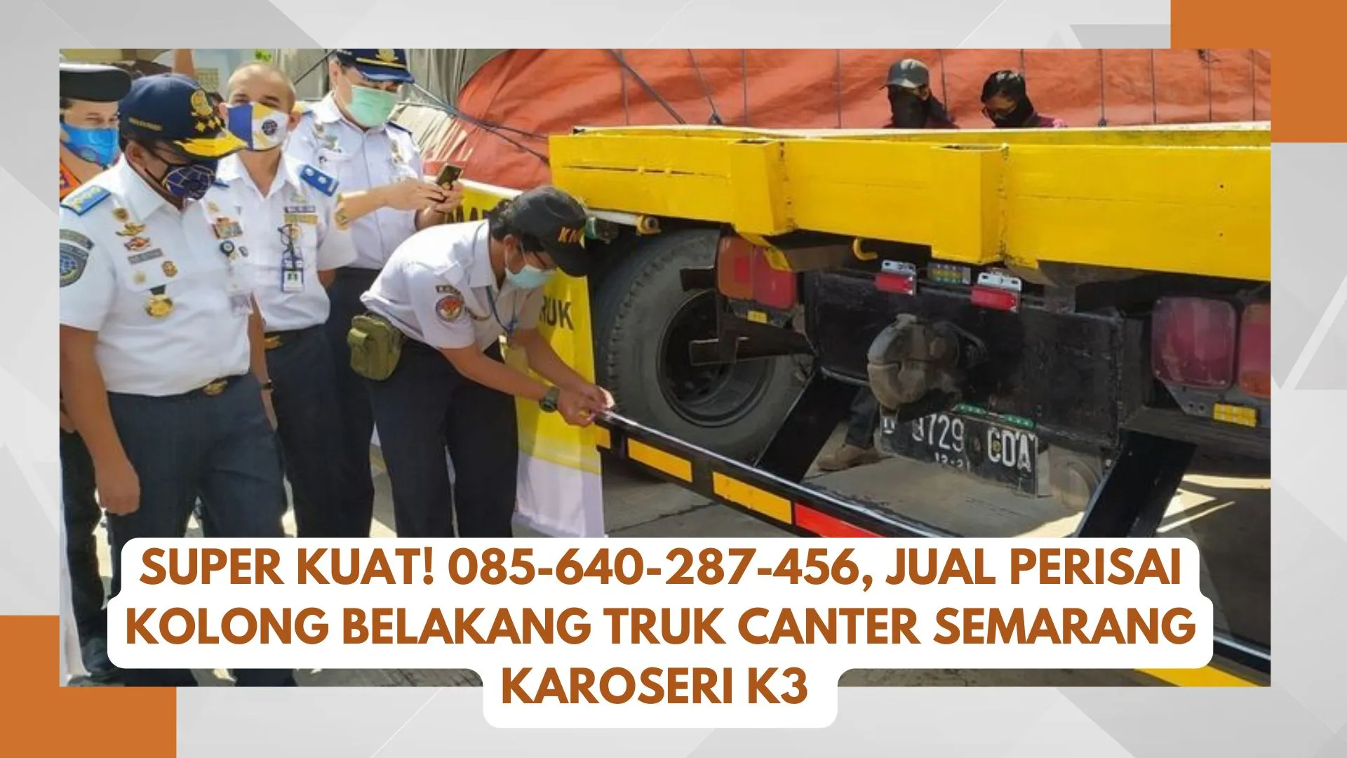 Tahan Lama! , Jual Perisai Kolong Belakang Truk Hino Semarang Karoseri K3