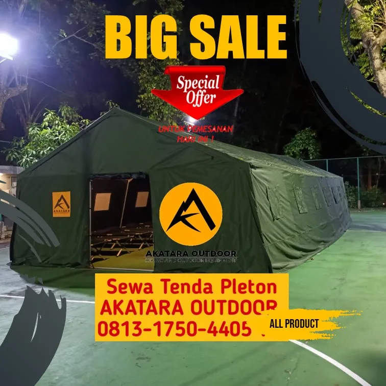 TERLENGKAP O8I3-I75O-44O5 WA, Sewa Rental Tenda Pleton