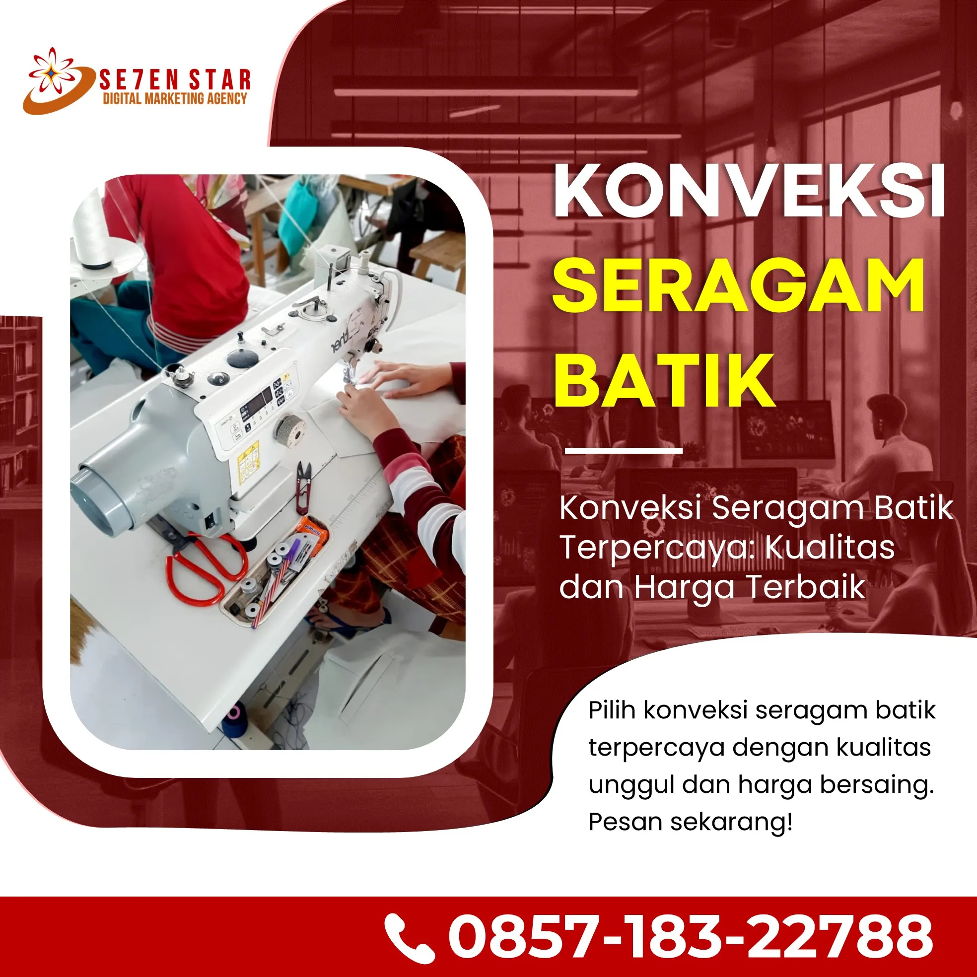 Agen Seragam Batik SMP 2025