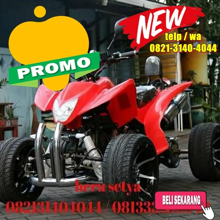 DISTRIBUTOR AGEN MOTOR ATV 150 CC sport ceper baru bukan bekas  SIAP KIRIM  BANYUWANGI PESANGGARAN