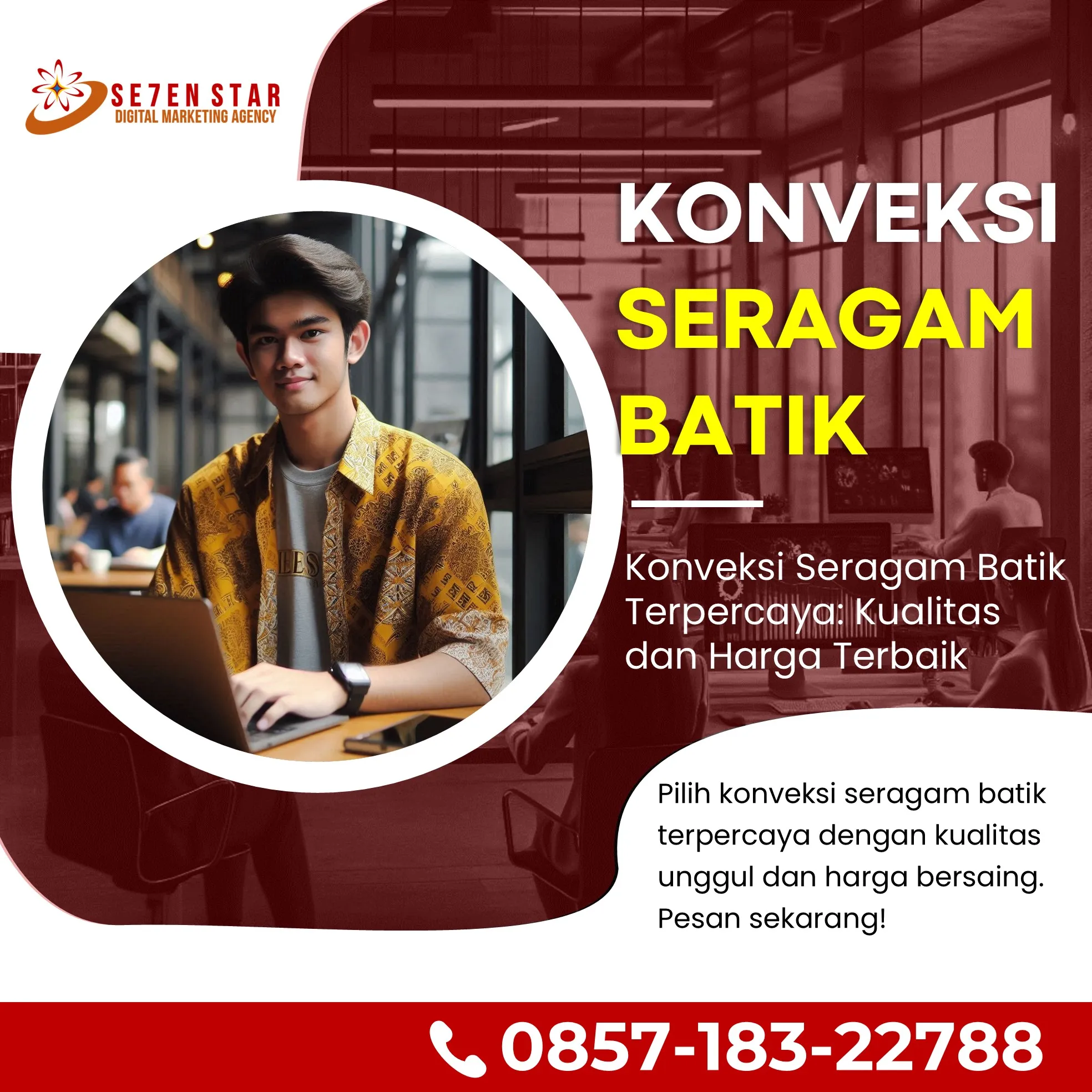 Konveksi Seragam Batik Perusahaan Pekalongan