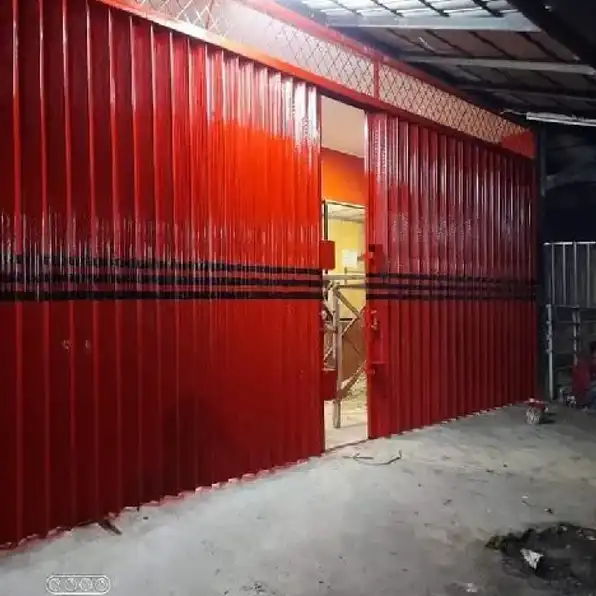 081356417209 Tukang servis pasang baru Rollingdoor Folding gate ratu jaya - pondok jaya - cipayung