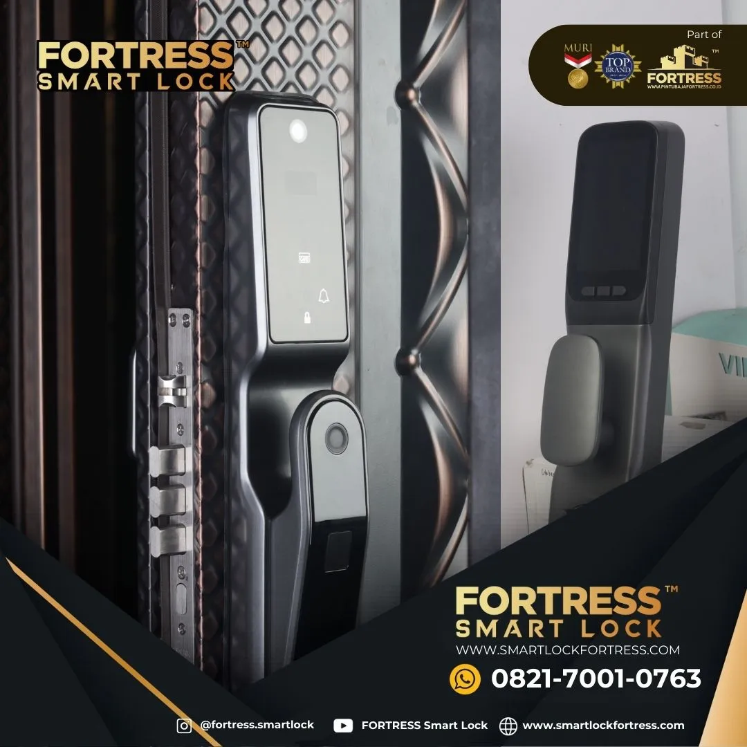 (FORTRESS) Best Smart Lock Fingerprint Di Melawi