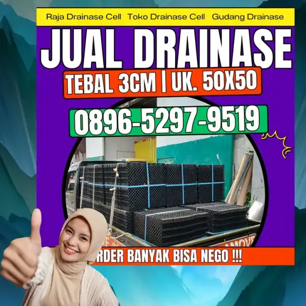 0896-5297-9519 (Bu Diana), Grosir Drainage Cell Jambi Geragai