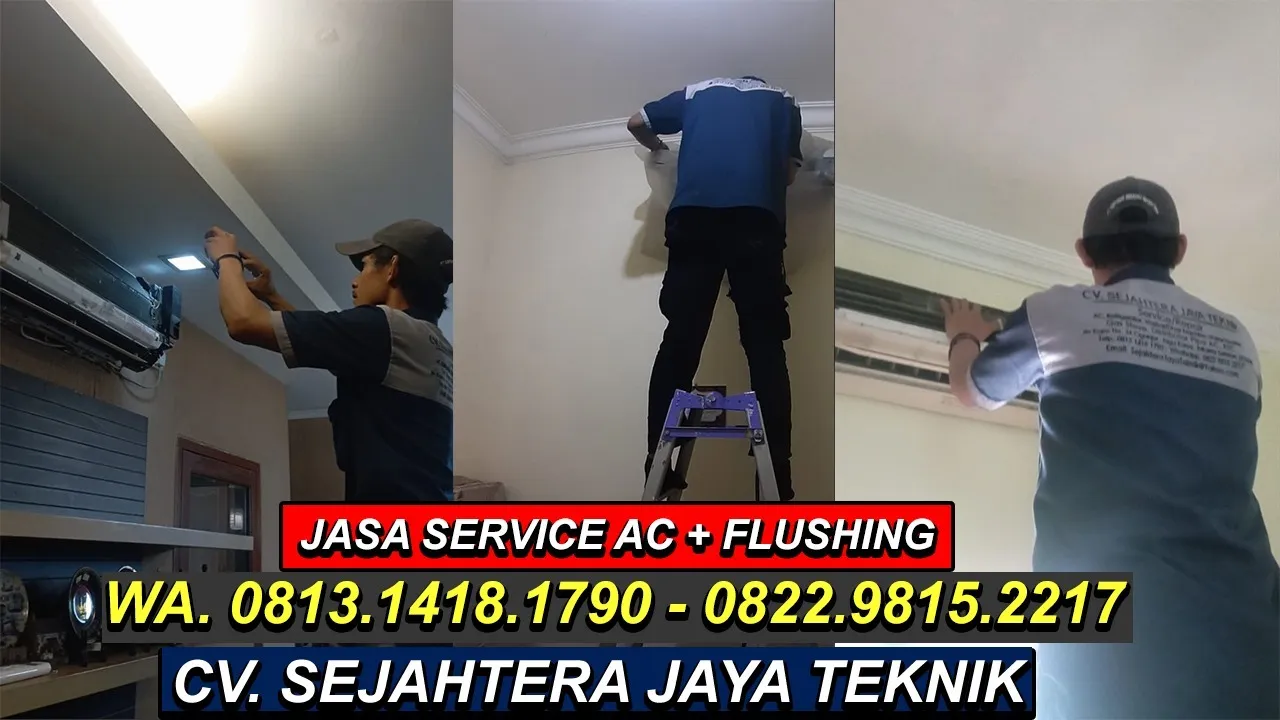 Jasa Service AC Batusari, Promo Cuci AC 45 Ribu, Batuceper, kota Tanggerang Terdekat - CV. Sejahtera Jaya Teknik