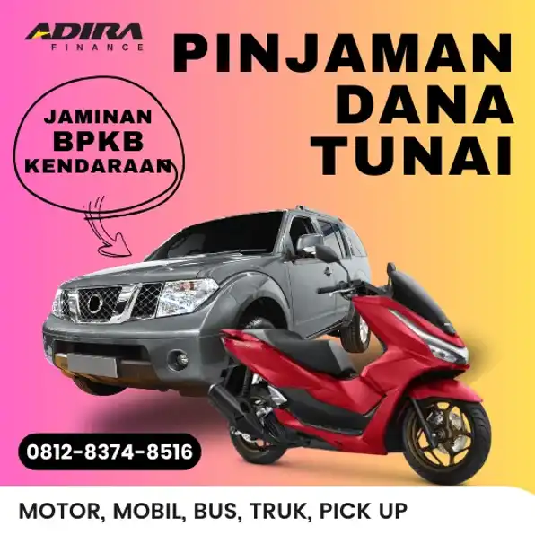 0812-8374-8516,Info Gadai BPKB Motor di Pekanbaru