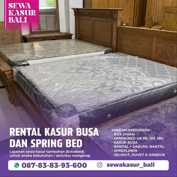 Rental Kasur Bali | WA/Telp. : 0878 3839 3600