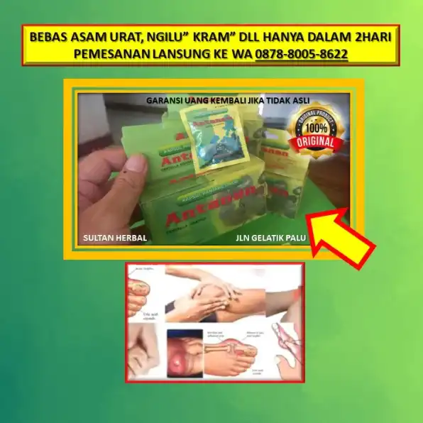 0878-8005-8622 Obat Asam Urat Harga Di Kota Palu