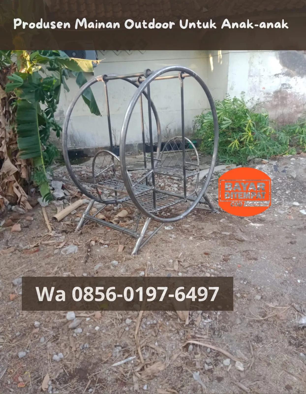 TERLENGKAP Spesialis Mainan Playground Set Ayunana Besi dan Jungkat Jungkit di Pati
