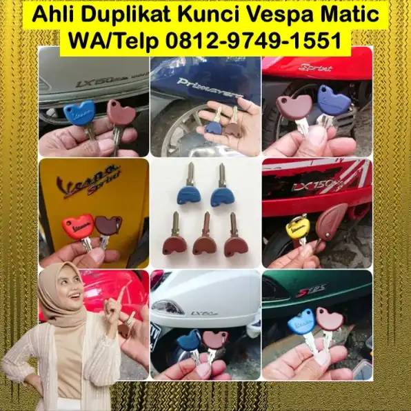 0812-9749-1551(WA), Buat Duplikat Vespa Cirebon