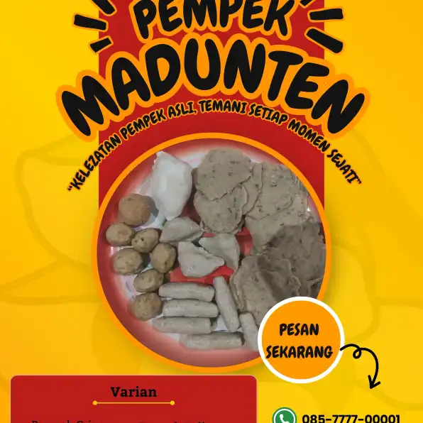 Eksklusif 085-7777-00001 Outlet Pempek Ikan Frozen Pempek Adaan Untuk Acara Dan Pesta Mojokerto Banyuwangi MADUNTEN