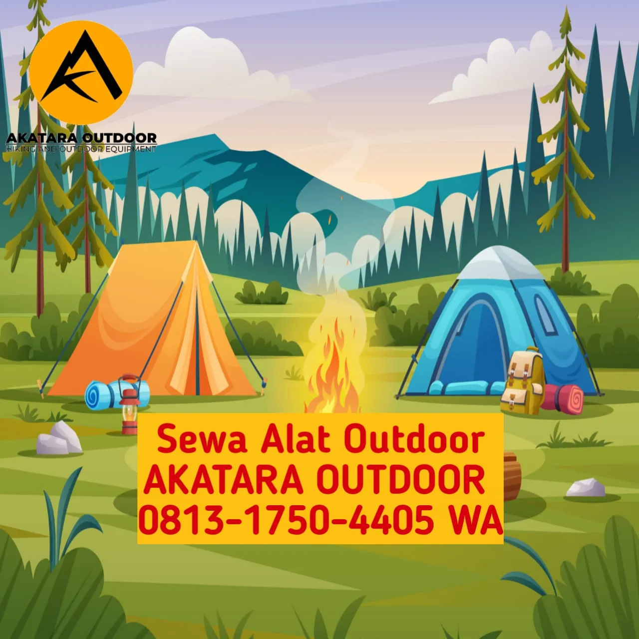 TERLENGKAP 0813-1750-4405 WA, Sewa Alat Camping Cikarang