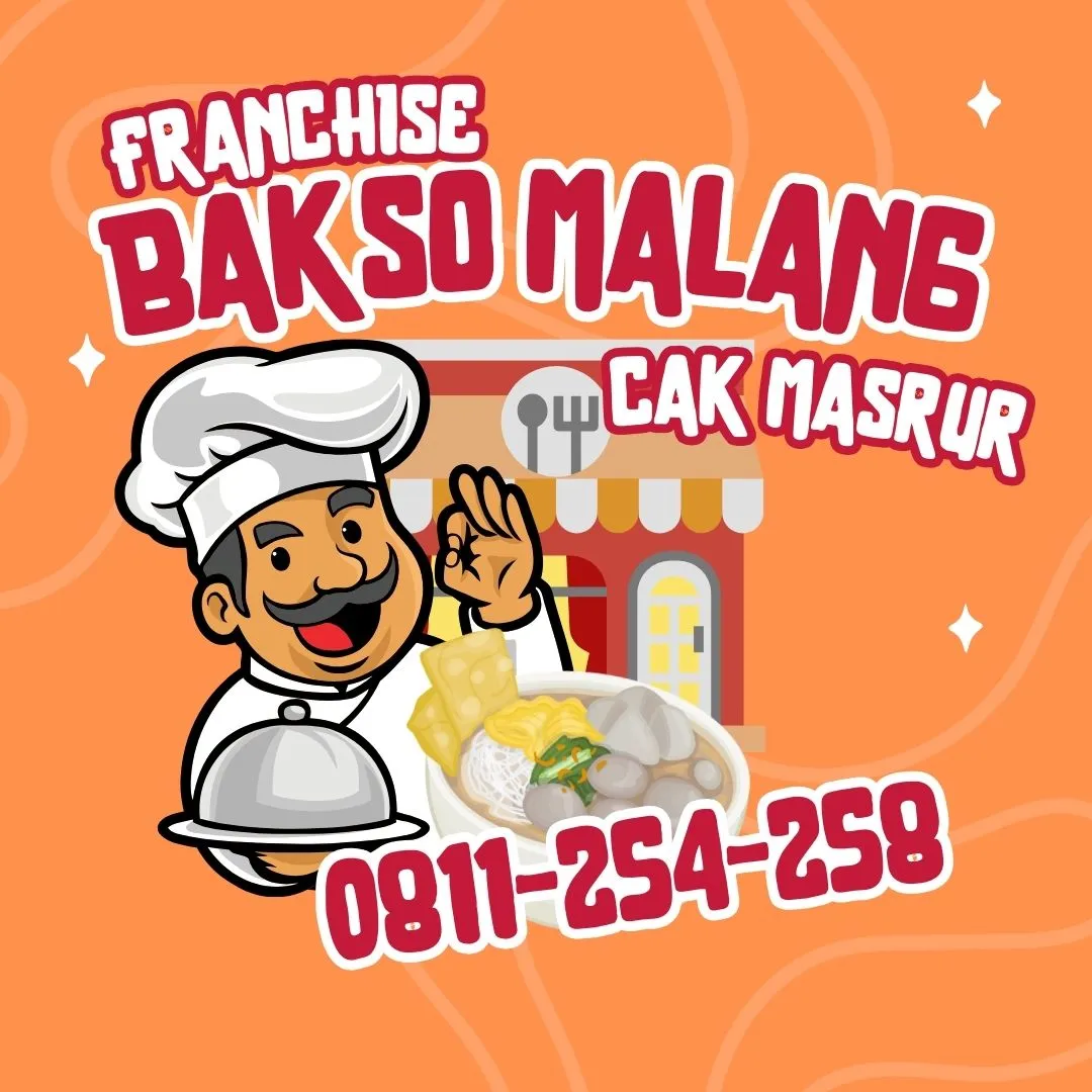 TERLARIS! | WA.0811-254-258 Franchise Bakso Malang Cak Masrur Terlaris di Tolitoli