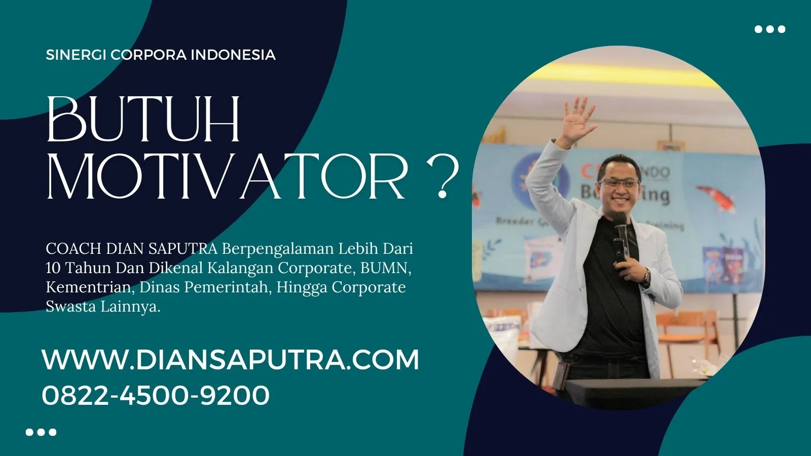 Trainer Marketing Banten, Terpercaya & Solutif, Dian Saputra