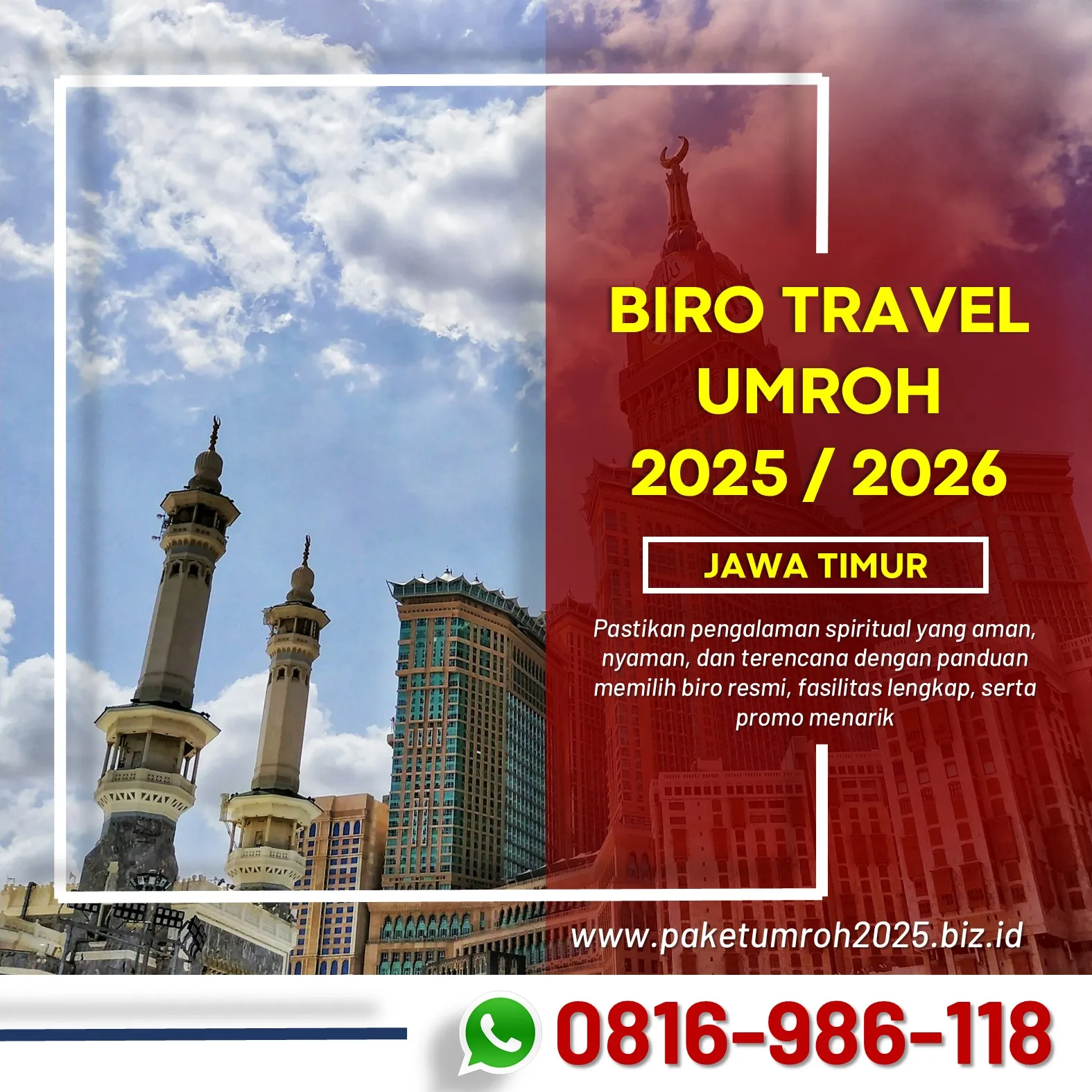 Travel Umroh Akhir Tahun 2025 Wonosari Malang AL Bahjah