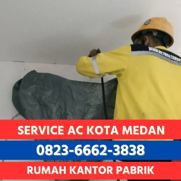 Service AC Kantor Medan Cepat & Bergaransi 0823  6662  3838