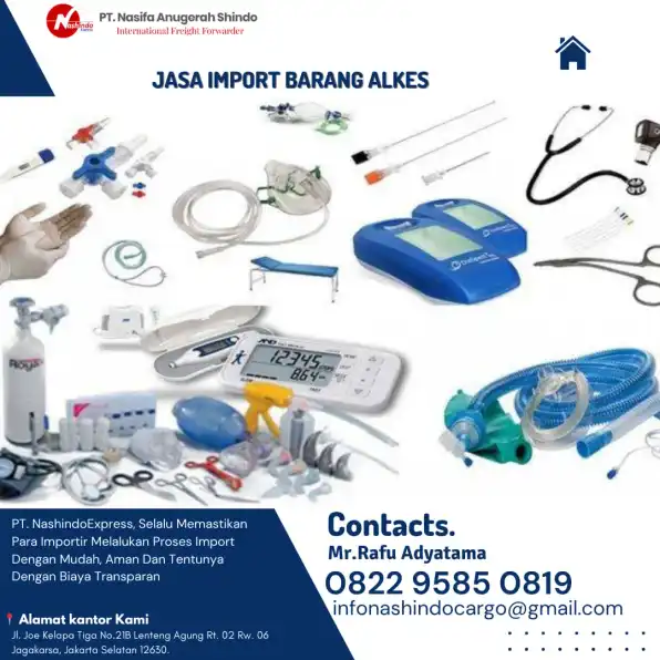 Jasa Import Alkes | Jasa Import Alat Kesehatan Murah