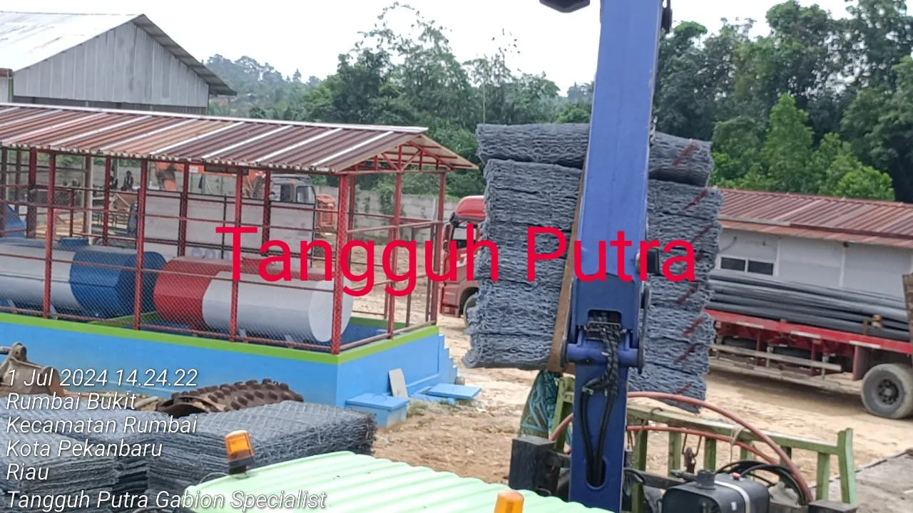 Promo, Bronjong Kawat Maccaferri di Sungai Sembilan, Riau