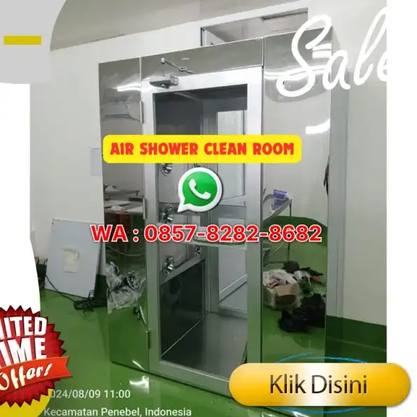 WA/Tlp : (0857) 8282-8682 Supplier Air Shower Ruang Steril Terpercaya