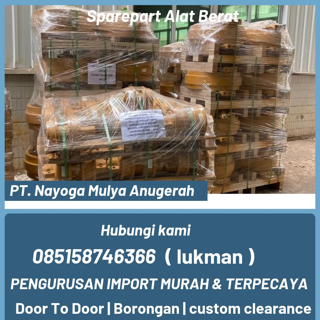 JASA IMPORT DARI SAN MARINO SPAREPART ALAT BERAT DOOR TO DOOR - INDONESIA