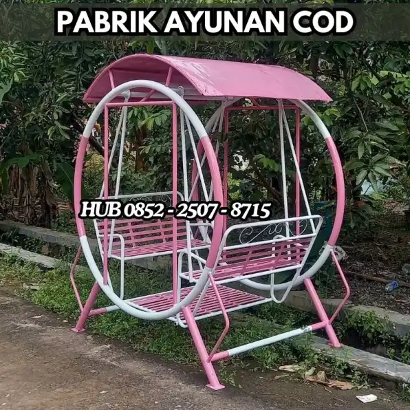 Hub 0852-2507-8715 CUKUP SHARE LOCK !! ayunan besi dewasa Dan Perosotan Custom  Kec Karangpawitan Garut  Bayar COD Free Ongkir