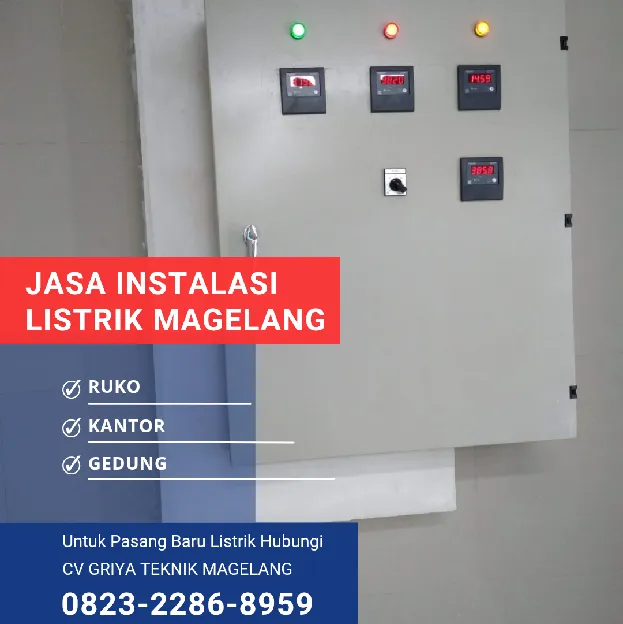 Jasa Pemasangan Listrik Magelang, Instalasi Rumah & Gedung 0823,2286,8959